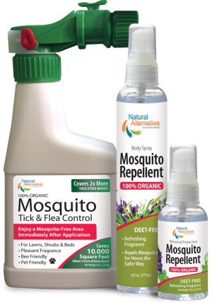 100% organic mosquito spray